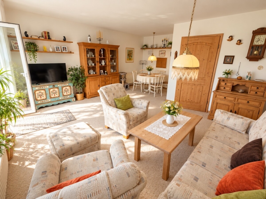 Wohnzimmer/Esszimmer