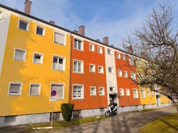 Kapitalanlage (5,7% Rendite) in Augsburg-Bärenkeller, vermietete 2-Zimmer-Wohnung, Erbpacht – 2053, 86156 Augsburg / Bärenkeller, Etagenwohnung